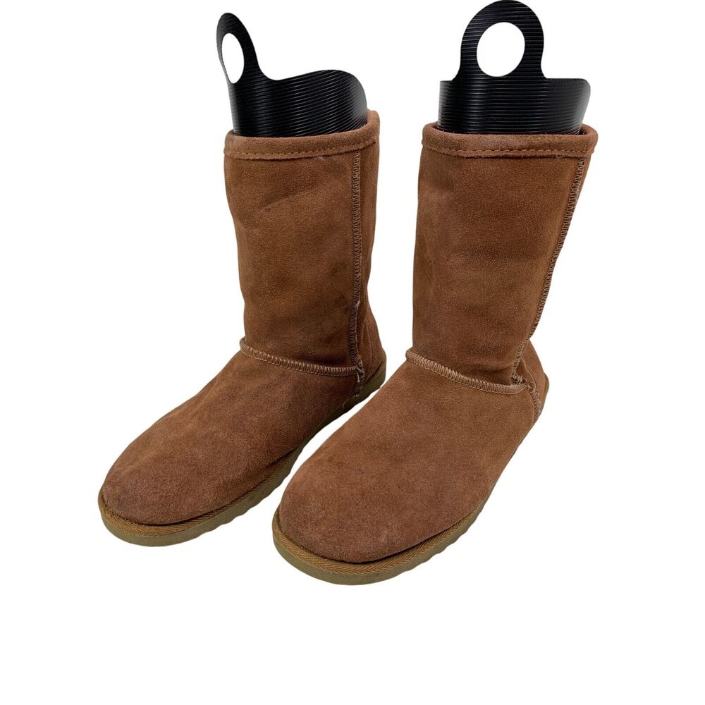 Xhilaration Chestnut Women's Suede Winter Boots Size 10